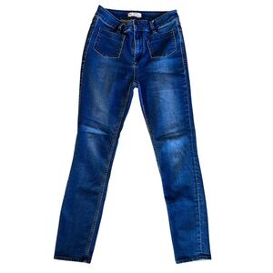 Free People Classic Blue Denim